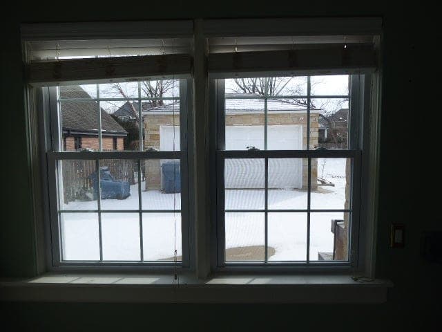 34" Vinyl Double Hung Window