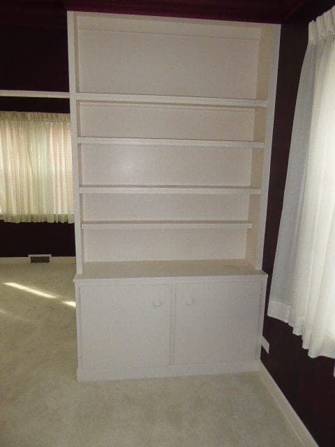 48" Bookcase & Cabinet