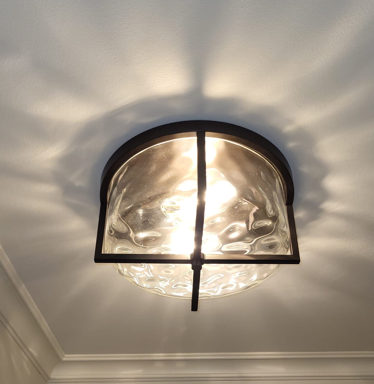 Powder Room - Ceiling Light Fixture